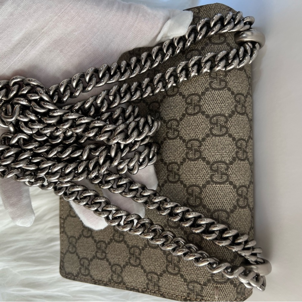 GUCCI GG Classy Supreme Mini Dionysus Bag - Picture 9 of 11